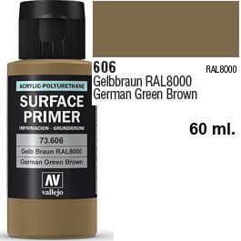 Vallejo Vallejo Surface Primer 73.606 German Green Brown 60ml