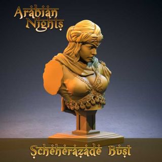 3D Print: Scheherazade Bust