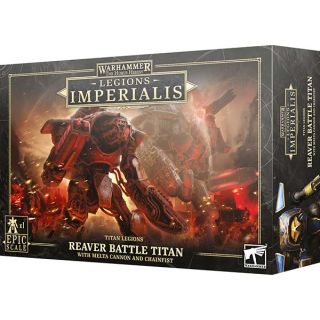 Legions Imperialis: Titan Legions Reaver Titan With Melta Cannon and Chainfist