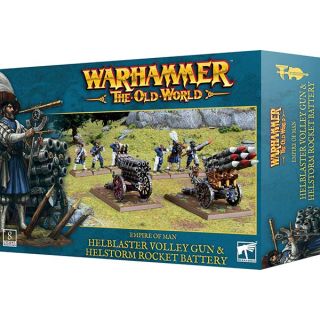 The Old World: Empire of Man: Helblaster Volleygun & Helstorm Rocket Battery