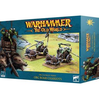The Old World: Orc & Goblin Tribes: Orc Boar Chariots