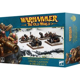 The Old World: Dwarfen Mountain Holds: Dwarf Cannon & Organ Gun