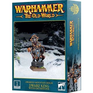 The Old World: Dwarfen Mountain Holds: Dwarf King With Oathstone