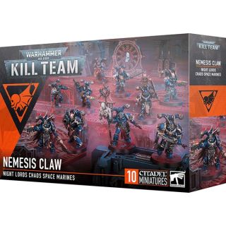 Kill Team: Nemesis Claw - Night Lords Chaos Space Marines