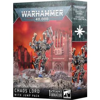 Chaos Space Marines: Chaos Lord With Jump Pack