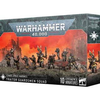 Chaos Space Marines: Traitor Guardsmen Squad