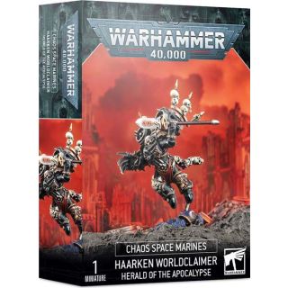 Chaos Space Marines: Haarken Worldclaimer Herald of the Apocalypse