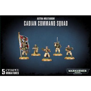 Astra Militarum Cadian Command Squad