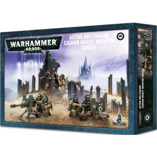 Astra Militarum Cadian Heavy Weapon Squad