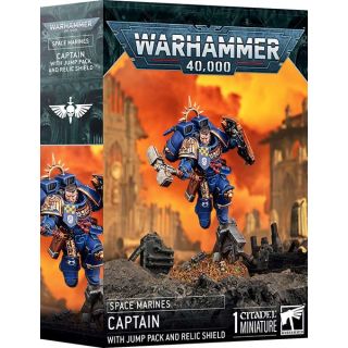 Space Marines: Captain with Jump Pack And Relic Shield