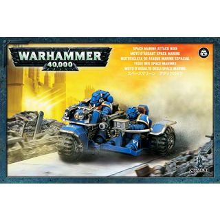 Space Marines Attack Bike