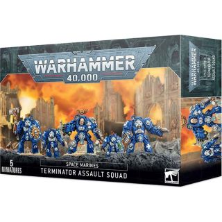 Space Marines Terminator Assault Squad