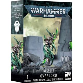 Necrons: Overlord with Translocation Shroud