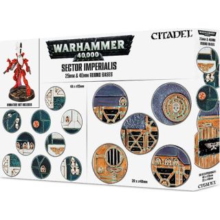 Sector Imperialis: 25 & 40Mm Round Bases