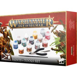 Age Of Sigmar: Paints+Tools Set (2024)