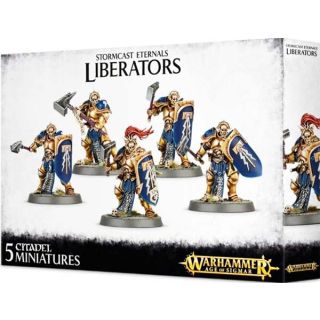 Stormcast Eternals Liberators (5 Citadel Miniatures)