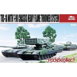 TOS-1A with T-90 Chassis Heavy Flame Thrower System 1/72 [ModelCollect]