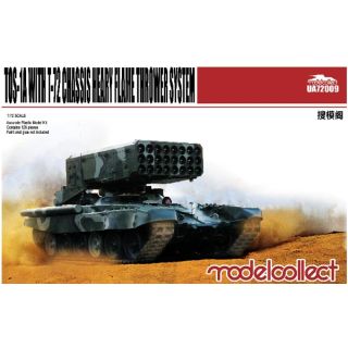 TOS-1A Heavy Flame Thrower System W/T-72 Chassis 1/72 [ModelCollect]
