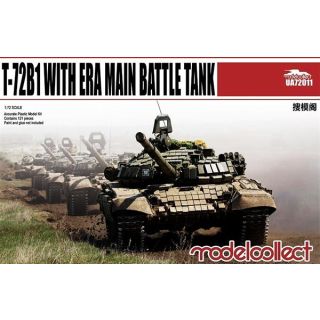 T-72B1 with ERA main battle tank 1/72 [ModelCollect]