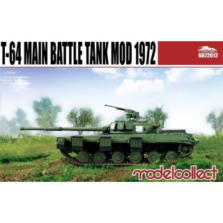 T-64 Main Tattle Tank mod 1972 1/72 [ModelCollect]
