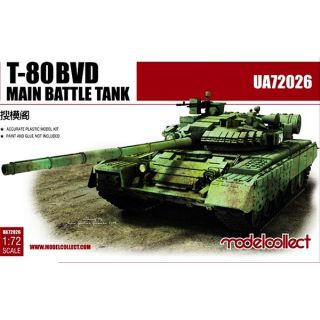 T-80BVD Main Battle Tank 1/72 [ModelCollect]