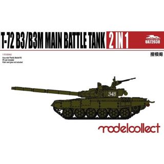T-72 B3/B3M Main Battle Tank 2 in 1 1/72 [ModelCollect]