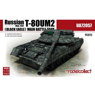 T-80UM2 Mod.1997 (Black Eagle) Main Battle Tank 1/72 [ModelCollect]
