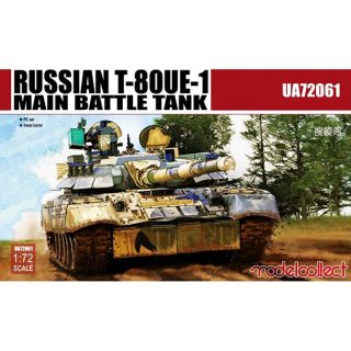 Russian T-80UE-1 Main Battle Tank 1/72 [ModelCollect]