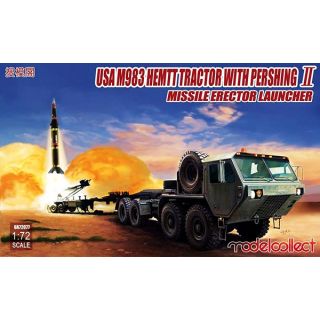 USA M983 HEMTT Tractor with Pershing II Missile Erector Launcher 1/72 [ModelCollect]