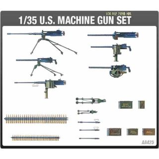 U.S. Machine Gun Set 1/35 [Academy]