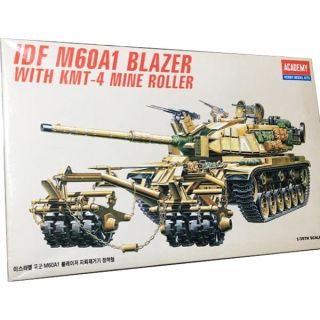 IDF M60A1 Blazer with KMT-4 mine roller 1/35 [Academy]