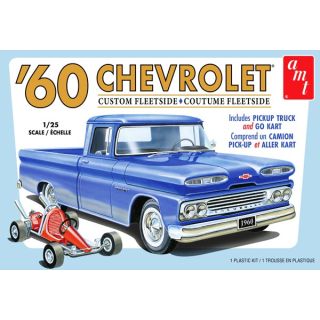60 Chevrolet Custom Fleetside 1/25 [AMT]
