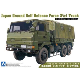Japan Ground Self Defence Force 3 1/2t Truck 1/72 (Military Model #1) [Aoshima]