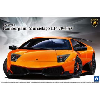 Lamborghini Murciélago LP670-4 SV 1/24 (Super Car Series #9) [Aoshima]