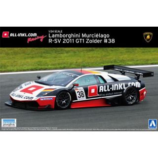 Lamborghini Murciélago R-SV GT1 Zolder #38 1/24 (Super Car Series #16) [Aoshima]