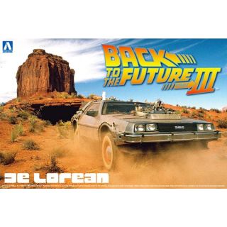 Back to the Future III - Delorean (Railroad Version) 1:24 [Aoshima]