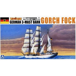 German 3-Mast Bark Gorch Fock 1/350 (#8) [Aoshima]