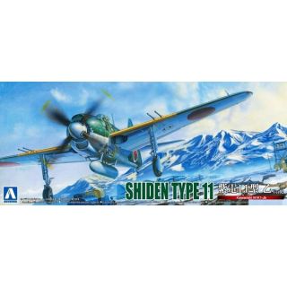 Kawanishi N1K1-Jb Shiden Type 11 Otsu Ver.2 1/72 (True Fighter Planes of WWII #18) [Aoshima]