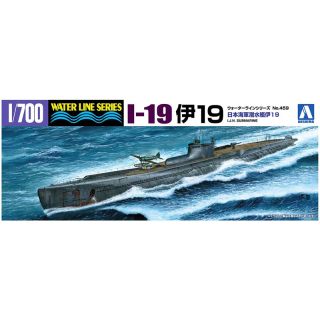 I-19 IJN Submarine 1:700 [Aoshima]