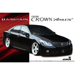 Toyota GRS204 K-Break Crown "Athlete" Aimgain 1/24 (Tuned Car 18) [Aoshima]
