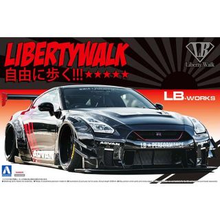 Libertywalk  LB-Works Nissan R35 GT-R type 2 Ver.2 1/24 (Liberty Walk #13) [Aoshima]