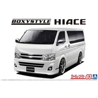 Toyota Boxystyle TRH200V Hiace Super GL '10 1/24 (Tuned Car #3) [Aoshima]