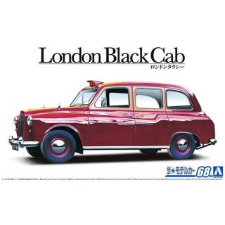 FX-4 London Black Cab '68 1/24 (Model Car #68) [Aoshima]