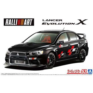Mitsubishi RALLIART CZ4A Lancer Evolution X '07 1/24 (Tuned Car #52) [Aoshima]