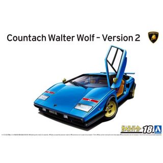 Countach Walter Wolf - Version 2 1/24 (Super Car Series #18) [Aoshima]