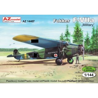 Fokker F-VIIa "Military" 1/144 [AZmodel]