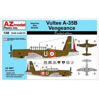 Vultee A-35B Vengeance 1/48 [AZmodel]