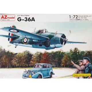 U.S. Navy Fighter Grumman G-36A 1/72 [AZmodel]