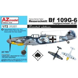 Messerschmitt Bf 109G-6 Jagdgeschwader JG.53 1/72 [AZmodel]