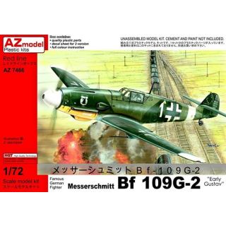 Messerschmitt Bf 109G-2 "Early Gustav" 1/72 [AZmodel]